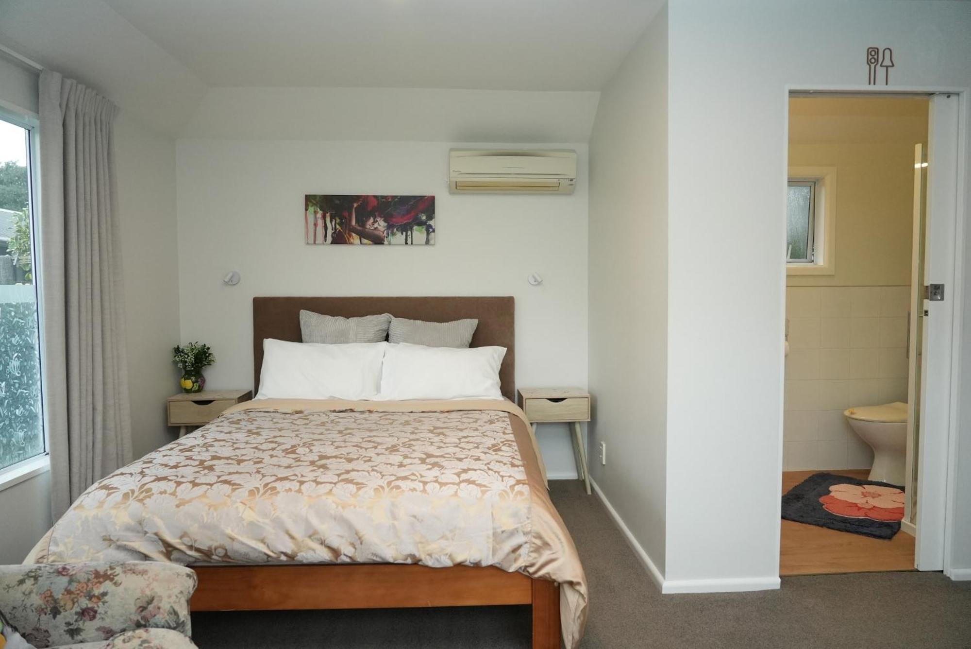 Cozy And Sunny Room Near City To Seapath Christchurch Rum bild